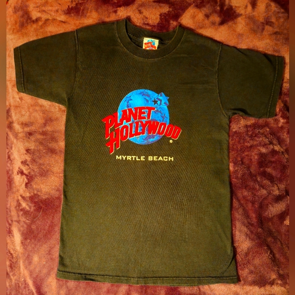 Vintage 1998 Planet Hollywood Myrtle Beach Tee Size S
